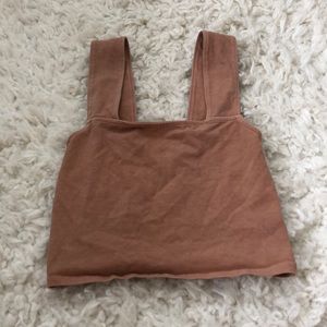 Cropped tank top